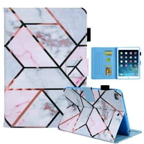Dteck Case for Apple iPad mini 5/mini 4/mini 3/mini 2 (7.9-inch),Magnetic Patterned PU Leather Card Holder Wallet Shell Kickstand Case Smart Cover with Auto Wake/Sleep,Marble