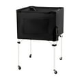 thumbnail image 3 of Vsenkes Rolling Sports Ball Cart Convenient Ball Storage Bin for Football Toy Garage Black, 3 of 9