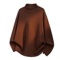 thumbnail image 3 of LIaqionyy Mens Shirt Pullover Mock Neck Long Sleeve Solid Color Casual Shirts Fall Tops Clothes, 3 of 6