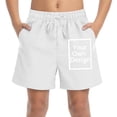 thumbnail image 3 of UQJfacai Boys Swim Trunks Kids Drawstring Elastic Waist Swim Shorts Pockets Summer Bathing Suit Swimsuit Teen Boy Swimwear 4-15 Years, 3 of 9