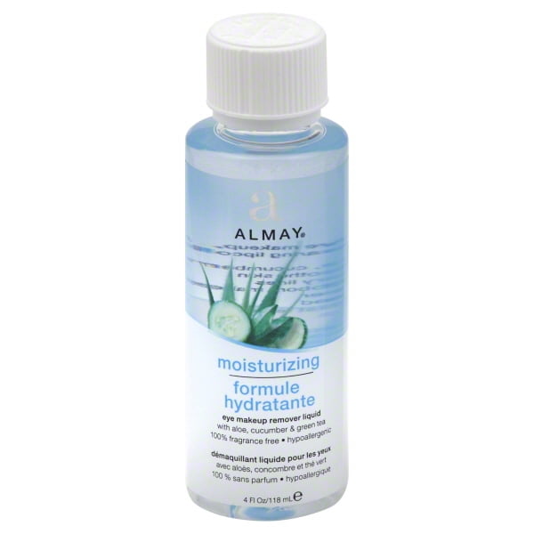 Almay Moisturizing Eye Makeup Remover Liquid, 4 Fluid Ounce Walmart