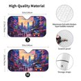 thumbnail image 5 of Yiaed Taxi Colorful Town Print Car Windshield Sunshade Front Auto Car Front Window Sun Shade Foldable Sun Visor Shield Cover Auto Accessories for Sedan SUV Truck-Medium, 5 of 5