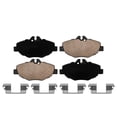 thumbnail image 3 of Detroit Axle - Front Ceramic Brake Pads with Hardware Set Replacement for 2007 2008 2009 Mercedes-Benz E320 E350, 3 of 8