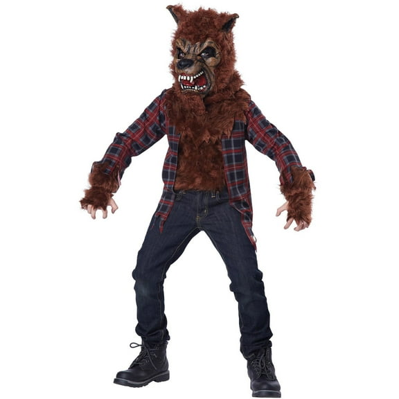 Child  Blood Moon Werewolf Boys Costume Medium