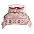 thumbnail image 5 of Greenland Home Fashions Fair Isle Festive Holiday Quilt Set, 2-Piece Twin/XL, 5 of 9