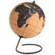 Globe Rotatif en Bois de Liège, Décoration de Cartes du Monde, Carte Géographique, Globes – image 5 sur 8