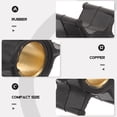 thumbnail image 2 of Utility Pump Impeller Compatible For 386084 Rubber Transfer Pump Impeller Part, 2 of 7