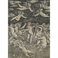 thumbnail image 2 of Peregrino da Cesena 11x14 Black Ornate Wood Framed Double Matted Museum Art Print Titled: The Triumph of Galatea (C. 1520), 2 of 5