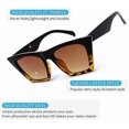 thumbnail image 4 of Ubiuo Square Cat Eye Sunglasses For Women Fashion Vintage Trendy Cateye Sunglasses For Women Black, 4 of 4