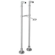 Rohl ZA383 Cisal Set of 35" Floor Pillar Supply Unions, Available in Various Colors