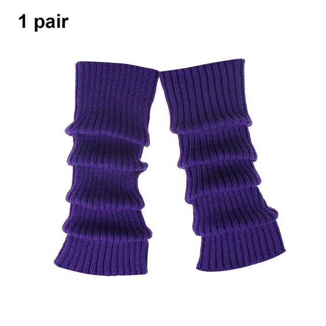 2pack/lot Retro leg Texture Warmth Trend Fashinable 2pieces Fashinable Back To And leg For Occasions - Multicolor Soft Skin-friendly Deep Purple