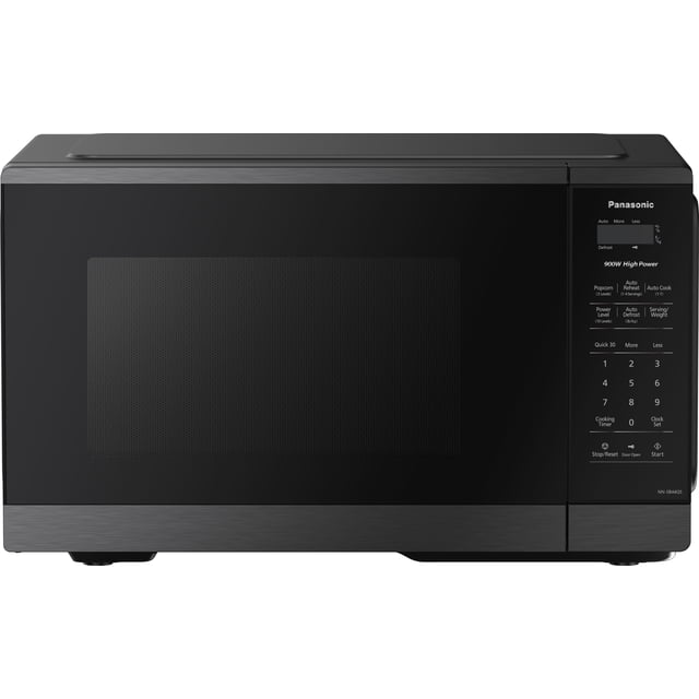 Panasonic 0.9 cu.ft, Compact 900W Microwave, Stainless Steel, NNSB44QSC