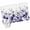 Purple, variant on Blue Blooms Floral Area Rugs 5'x7', Washable Small Throw Rugs for Laundry Room Playroom, Spring Flowers Botanical Blue Ombre Indoor Outdoor Rug Non-Slip Low Pile Carpet Runner Reversible Floor Mats