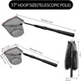 thumbnail image 2 of HLONK Foldable EVA Handle 15” Loop Fishing Landing Net with Extends to 51”, 2 of 6