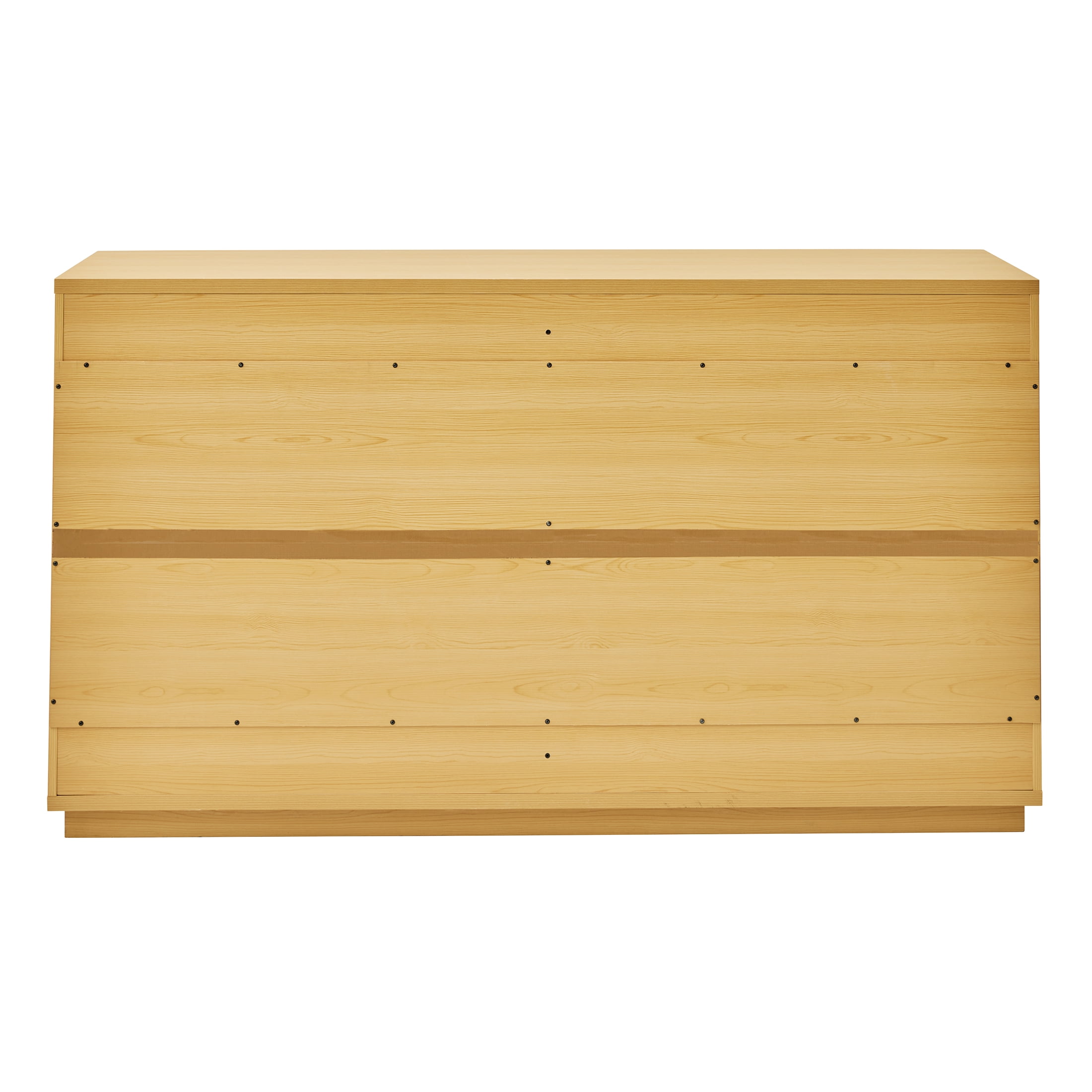 Better Homes & Gardens Lillian 6 Drawer Dresser, 64" Wide, Natural Pine