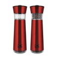 thumbnail image 1 of Kalorik Easygrind Electric Gravity Salt and Pepper Grinder Set Red, 1 of 2