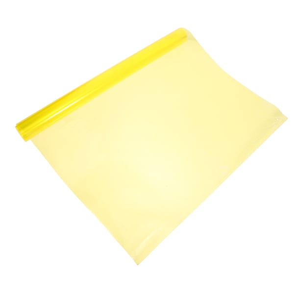 Pegatina de vinilo tintado para faros delanteros y traseros, 40 x 60 cm, color amarillo