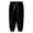 Black, variant on Weebloom Toddler Baby Girl Pants Boys Casual Straight Leg With Drawstring Pockets Sweatpants Trendy Outwear,18-24 Months