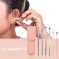 thumbnail image 1 of Cuchara limpiadora de oídos portátil, cuidado de la salud, limpieza suave, Kit de herramientas para el canal auditivo Ndcxsfigh Cuidado Belleza, 1 of 6