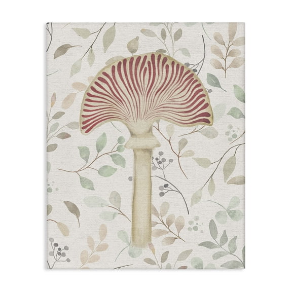 Stupell Industries Farmhouse Soft Botanicals & Mushroom Canvas Art, 24 x 30, by Lil' Rue