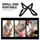 thumbnail image 2 of Arnés ajustable para saxofón, correa de pecho para saxofón alto y tenor, soporte doble para hombros, ideal para músicos y bandas escolares, 2 of 7