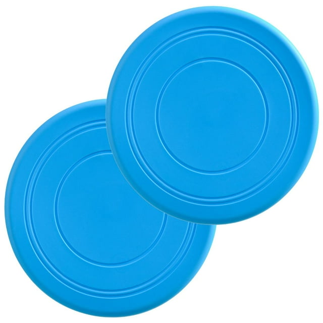 Frisbee para Playa VentDepot FlyBixBlue 2 Piezas Silicona Ø18 cm Azul MXYBB-002