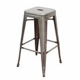 thumbnail image 1 of Nicer Furniture Industrial Stack Counter Galvanized Height Stools, 1 of 1