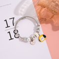 thumbnail image 1 of Pulsera De Acero Inoxidable Pandora BTS Para Hombre Y Mujer DIY , Abierta De Amor De Dibujos Animados, 1 of 4