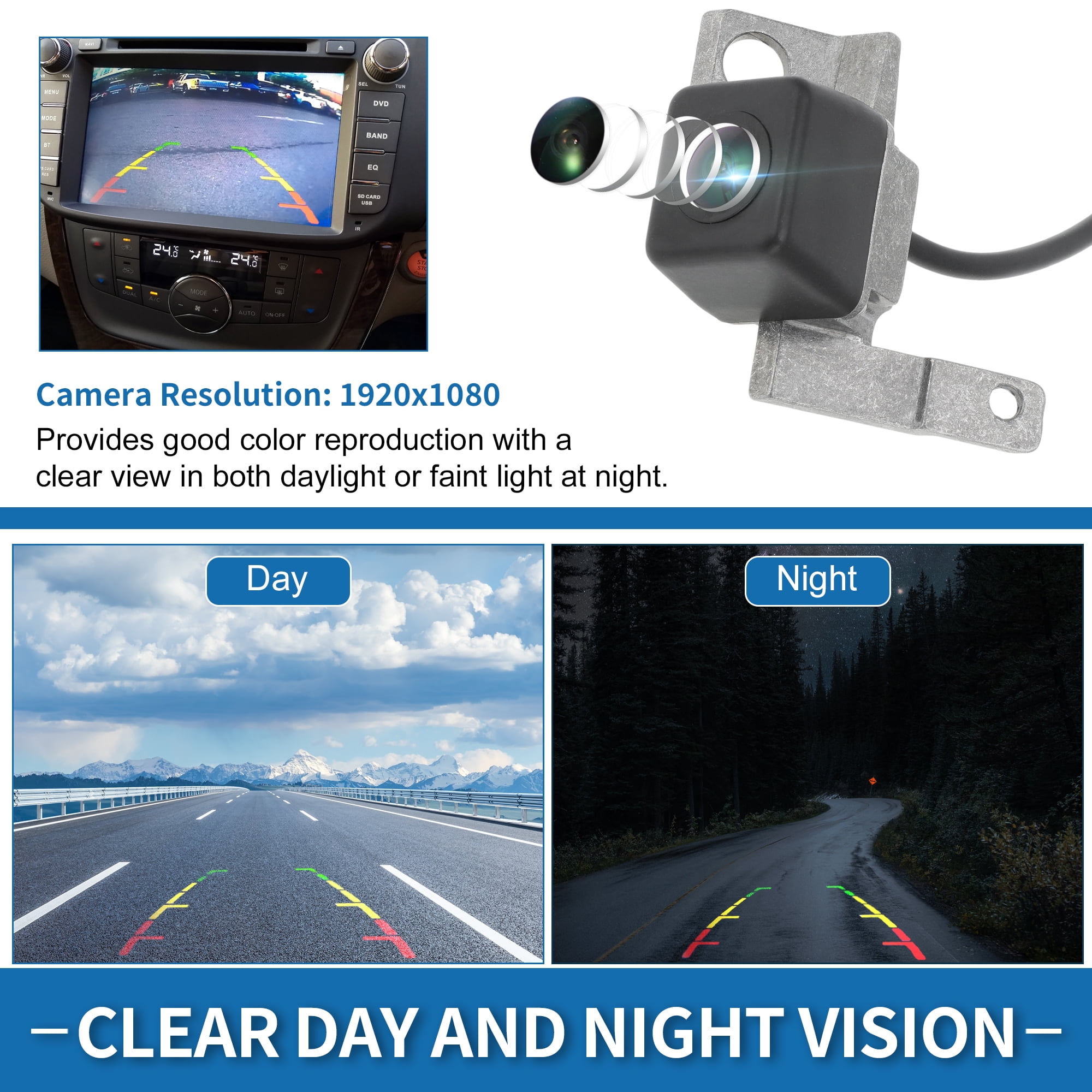Unique Bargains Rear View Camera for Hyundai for Genesis Sedan 2009-2011 Backup Camera