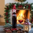 thumbnail image 1 of Festive Holiday Bottle Cover Santa Design for Home Bar and Restaurant Party Tabletop Decoration, 1 of 5