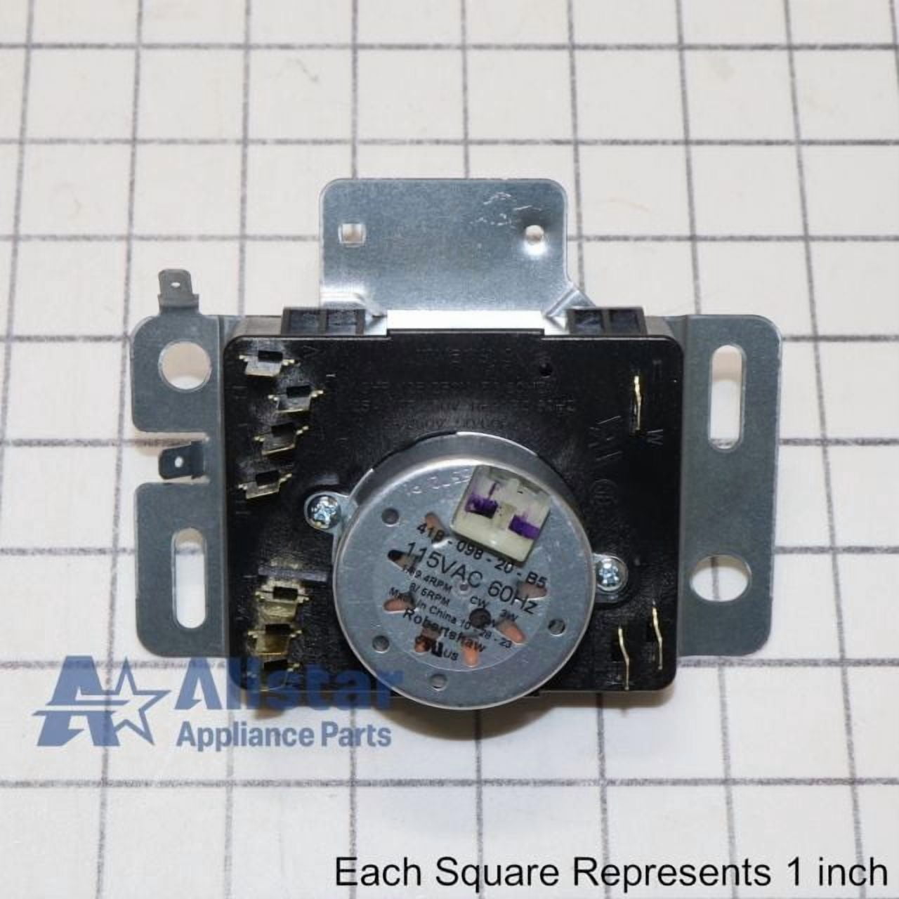 Genuine Whirlpool OEM Replacement Dryer Timer WPW10642928