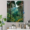 thumbnail image 4 of Gustav Klimt Pine Forest II Canvas Wall Art, Classic Artist Fine Art Print, Modern Home Wall Decor Poster, 4 of 8