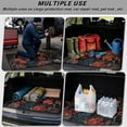 thumbnail image 3 of POLERO Duty Car Cargo Mat 29" x 39", Blue Butterfly Floral Print Practical Cargo Cover Non-Slip Backing Trunk Protector Mat for Vehicle Interior, 3 of 6