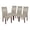 Beige LeatherSoft, variant on Flash Furniture Greenwich Series Parsons Chair, Set of 4, Beige LeatherSoft