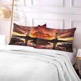 thumbnail image 7 of Lighthouse Pattern Plush Pillowcase, Luxury Soft King Pillow Case for Hair and Skin, Set Standard Size Pillow Covers with Zipper Closure, 20x40in #451 Home Decor Gifts, 7 of 7