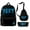 Black, variant on Jey Uso Yeet Merch Backpack 3 Piece Set Rucksack Crossbody Bag Women Men Casual Daypack Travel Bags