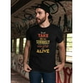 thumbnail image 2 of Do Not Take Life Too Seriously Tee Men's -Image by Shutterstock, 2 of 4