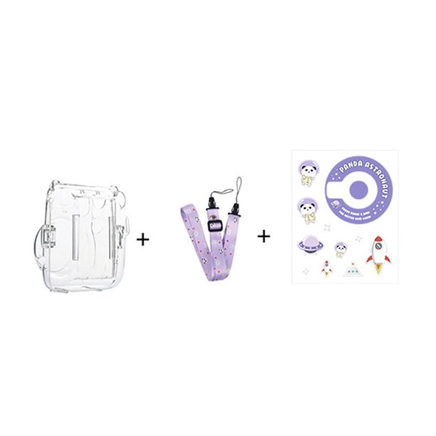 Sywqhk Funda protectora Kit de bolsas de transporte para cámara instantánea para Instax Mini 11 (D)