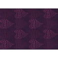 thumbnail image 1 of Ahgly Company Indoor Rectangle Patterned Dark Magenta Purple Area Rugs, 8' x 12', 1 of 6