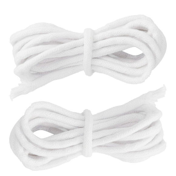 Cotton Candle Wick,2pcs Candle Wicks Good Braid Cotton Candle Wick Candle Wicks Built for Precision