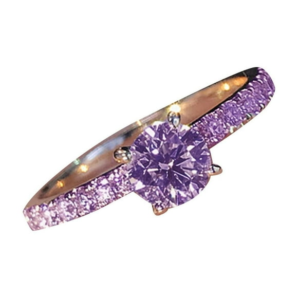 Joyería de las mujeres Anillos de tamaño adecuado para la mayoría de las mujeres Exquisito Día de San Valentín Anillos Anillos de Cumpleaños Anillo