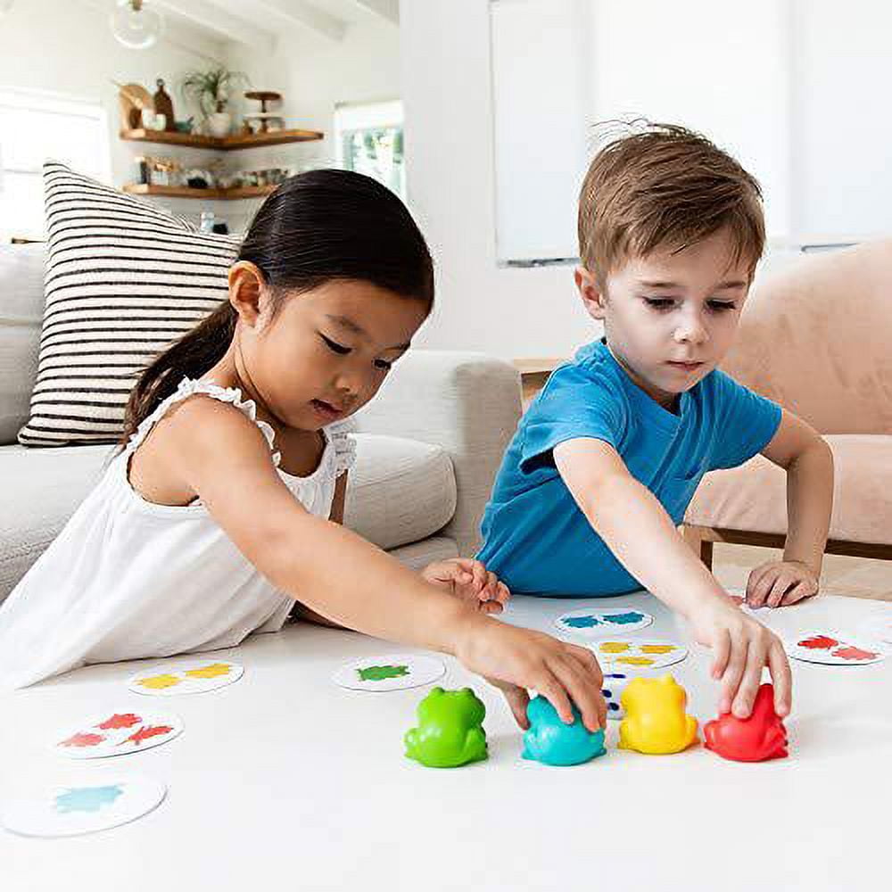 Educational Insights 1-2-3 Froggies, Counting & Color Matching Game for Preschoolers, No Reading Required, Ages 3+