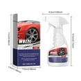 thumbnail image 3 of Heavy Duty Wheel Cleaner for Cars Brake Dust Remover, Safe for Alloy Steel Aluminum Coated PVD Painted Wheels, Non-Acid Formula with Color Changing Action, 3 of 9