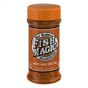 Magic Fish Seasoning, Cajun Seasoning, Savory, Spicy & Finger Licking Good - Catfish, Bass, Salmon, Shrimp Seasoning - Dry Rub For Fish & Seafood Seasoning for Paella, Jumbo, or A Fish Fry (5 oz)