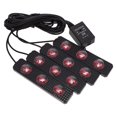 thumbnail image 1 of HAMPPLIES 1Pc Car Underglow Kit Black LED Voice Activated Light with USB Socket for Car Use, 1 of 4