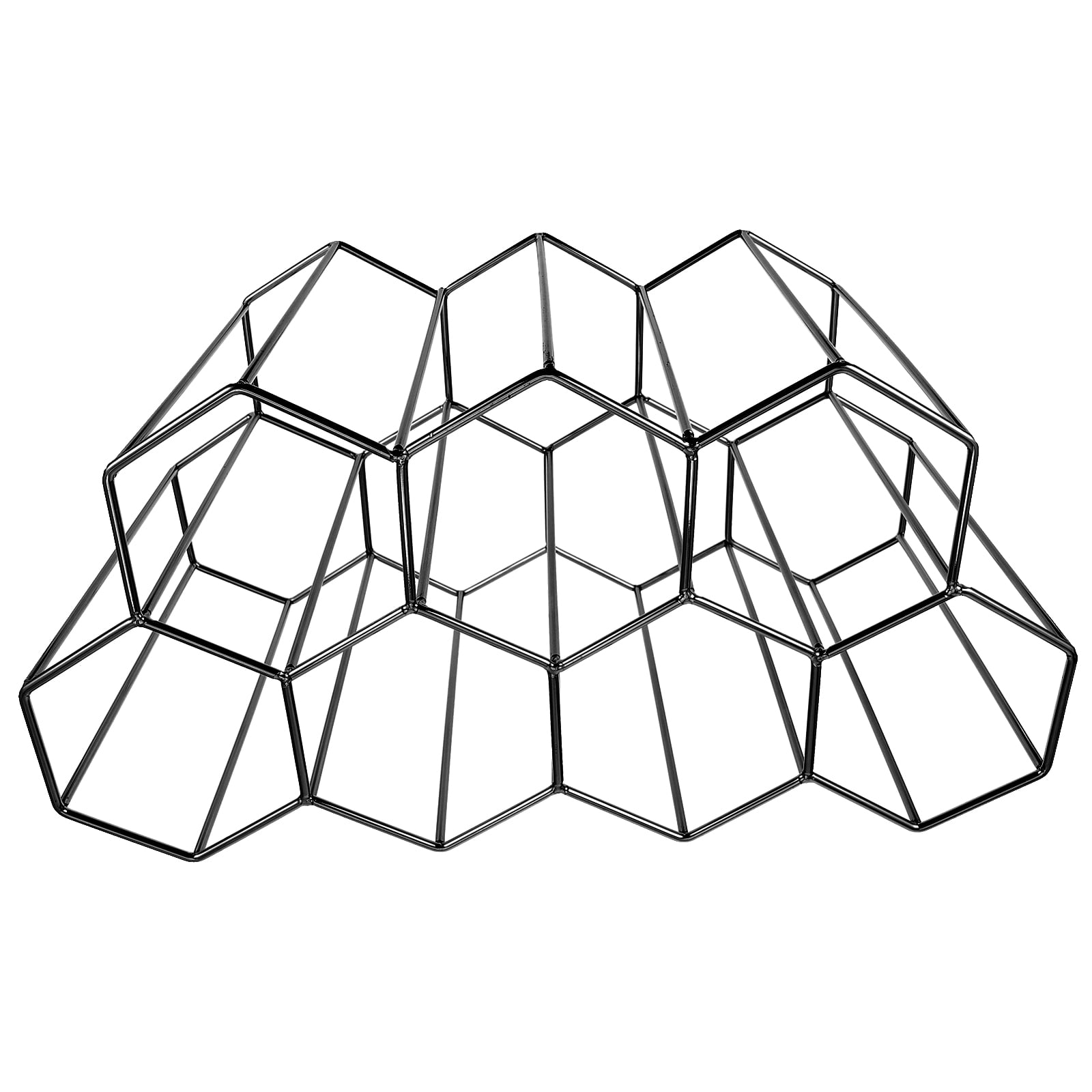 OUNONA Holder Bottle Rack Bar Metal Stand Display