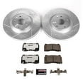 thumbnail image 3 of PowerStop Front Z26 Street Warrior Carbon-Fiber Ceramic Brake Pad and Drilled and Slotted Rotor Kit Fits: CADILLAC Select Models K8825-26, 3 of 9
