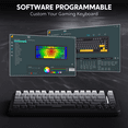 thumbnail image 5 of ATTACK SHARK M86 Tri-mode Gasket Mechanical Keyboard 75% Tri-Mode Wireless Gaming Keyboard, Side Print PBT Keycap, Hot-Swappable, 5 of 8