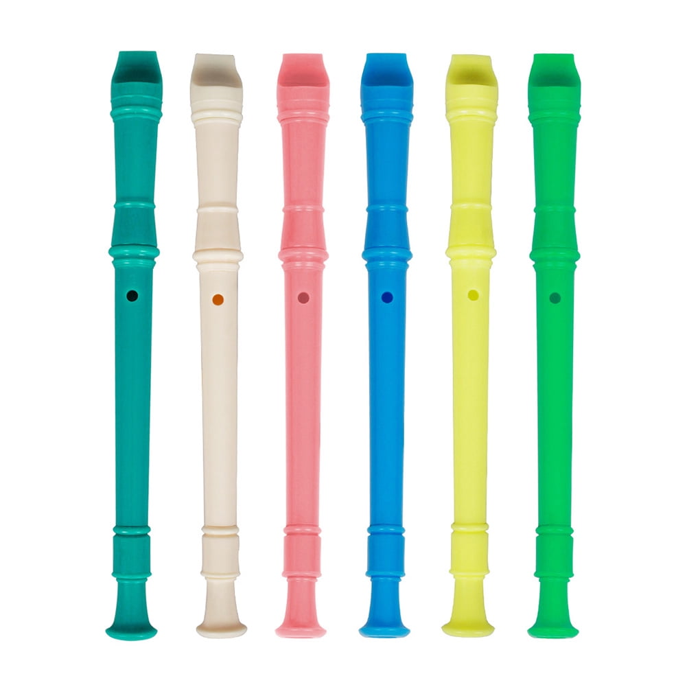 10 Flûtes à Bec 6 Trous Transparentes – Instruments éducatifs Pour Enfants, Débutants, Jouet Musical - 9