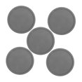thumbnail image 5 of MLINS 5Pcs Heat-Resistant Silicone Cup Pads for Table Dark Grey for Household, 5 of 8